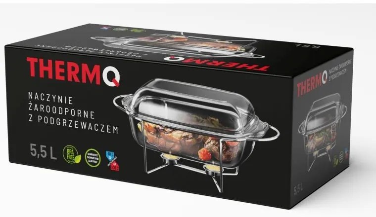 THERMO OBDĹŽNIKOVÁ MISA + OHRIEVAČ 5,5 L