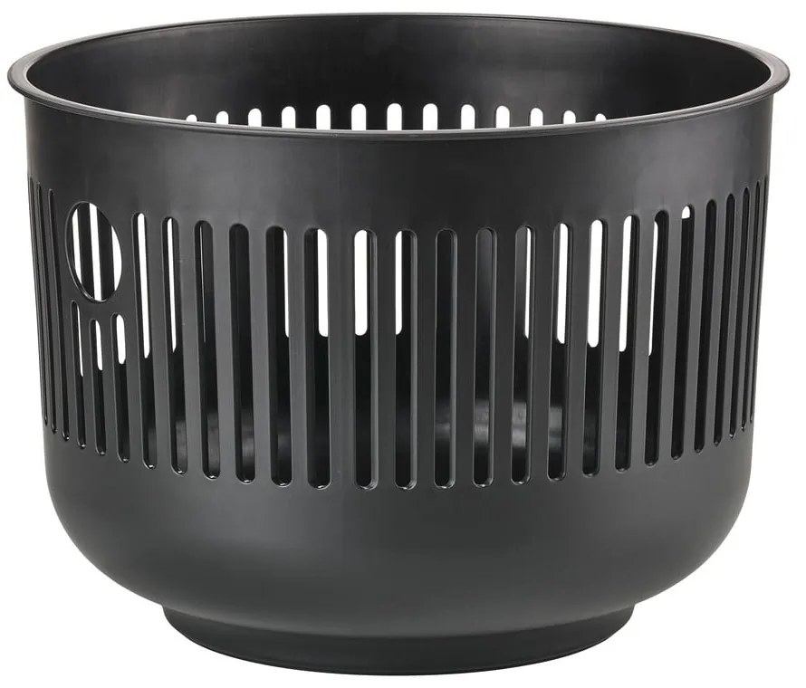 Čierny plastový kôš na bielizeň 35 l Ume – Zone