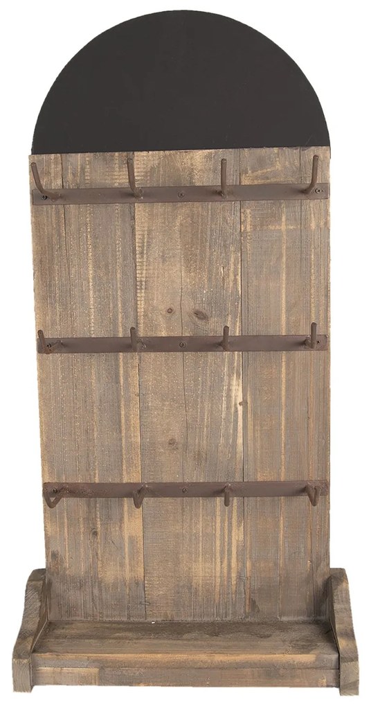 Drevený retro stojan na kľúče / šperky - 38 * 24 * 79 cm | Biano