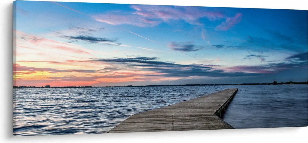 Obraz - Mólo (120x50 cm)