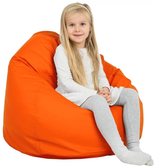 Sedací vak BAG Sako L Ekokoža Farba: 10.Oranžový