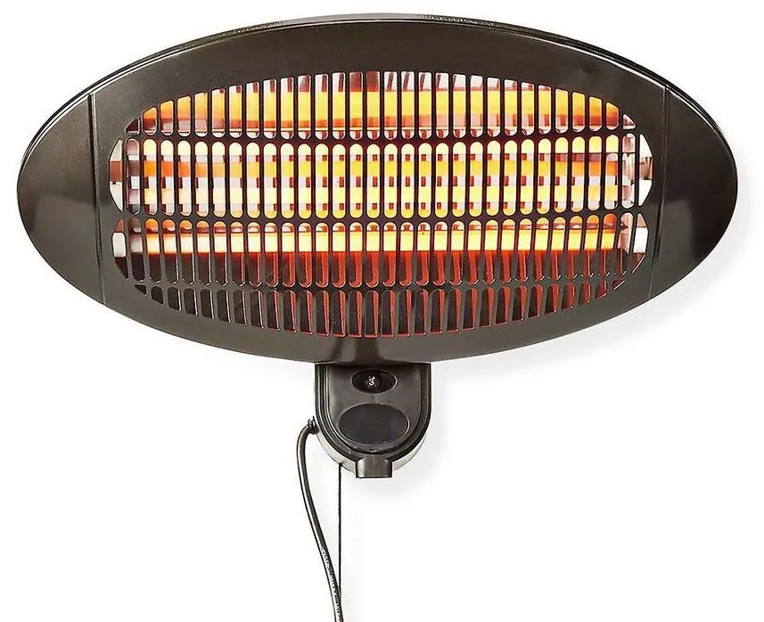 Nedis HTPA110EBK − Vonkajšie vykurovacie teleso 650-1300-2000W/230V IP34 NE0149