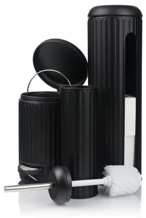 Toaletná kefa, 40 cm, Bathroom Solutions Farba: Čierna