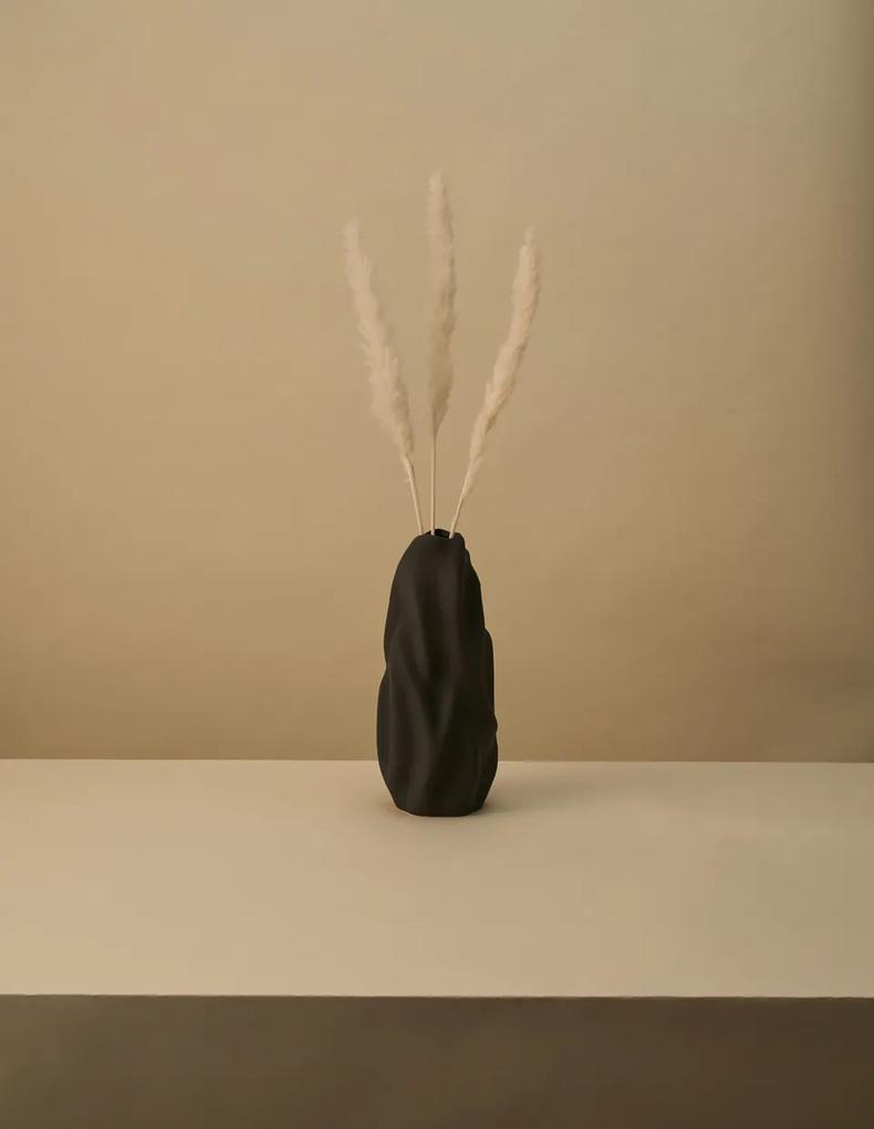 Keramická váza Drift, vysoká – tmavosivá