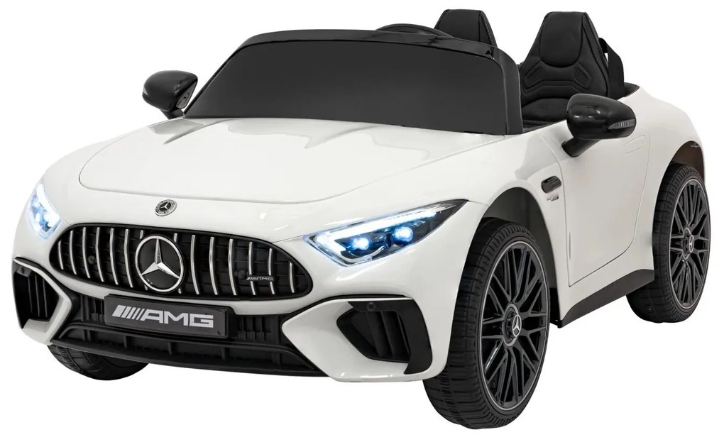 Elektrické autíčko Mercedes Benz AMG SL63 - biele
