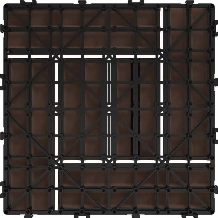 WPC dlaždica LEGI STYLE 30 x 30 cm, coffee