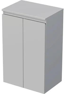 Kúpeľňová skrinka nízká Intedoor LANDAU sivá matná 50 x 83,4 x 35 cm