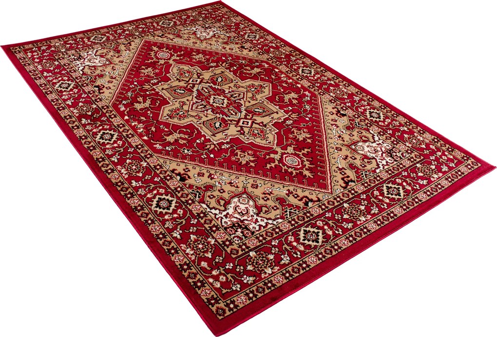 TA Koberec L612A RED EUFRAT BLX Červený Obdĺžnikový Rozmer: 120x170 cm