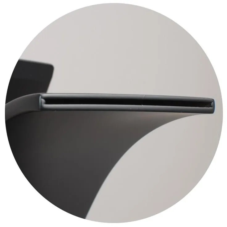 Umývadlová batéria WATERFALL - čierna - vysoká