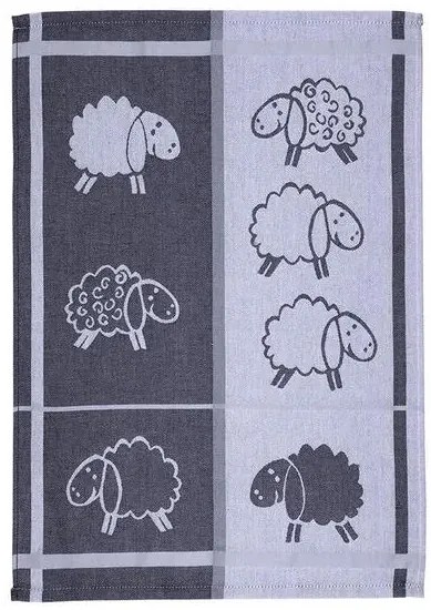 Kuchynské utierky OVEČKA z egyptskej bavlny 50 x 70 cm 3 ks