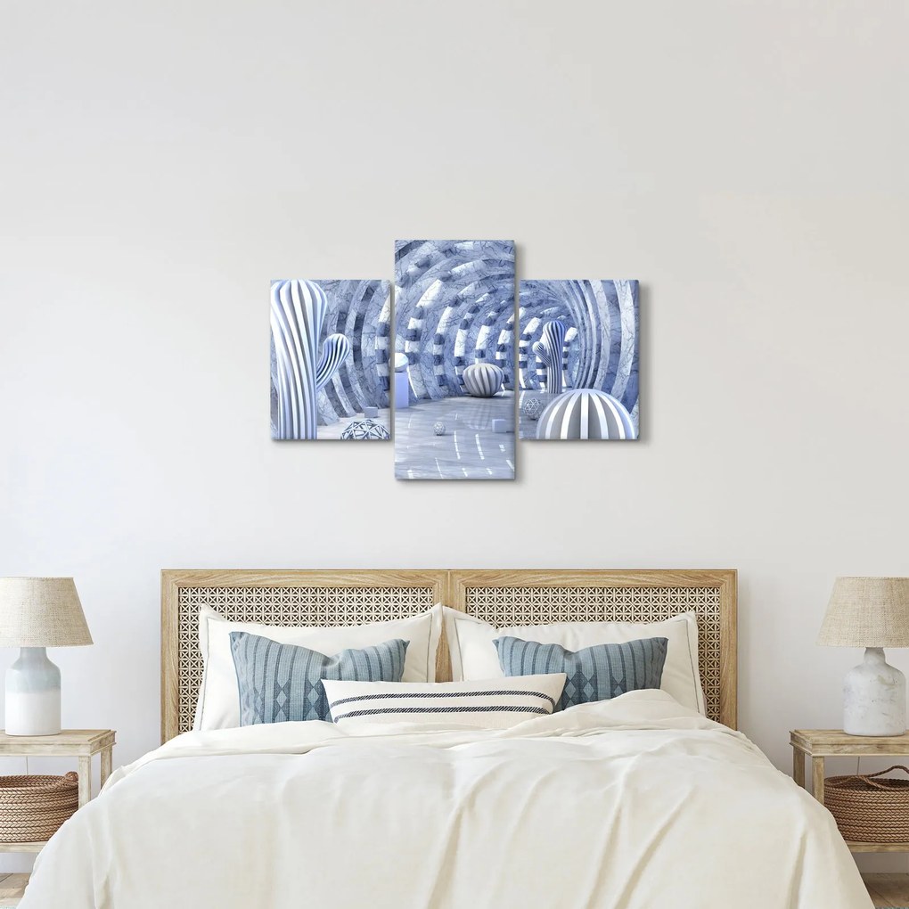 Obraz - 3D abstrakcia (90x60 cm)