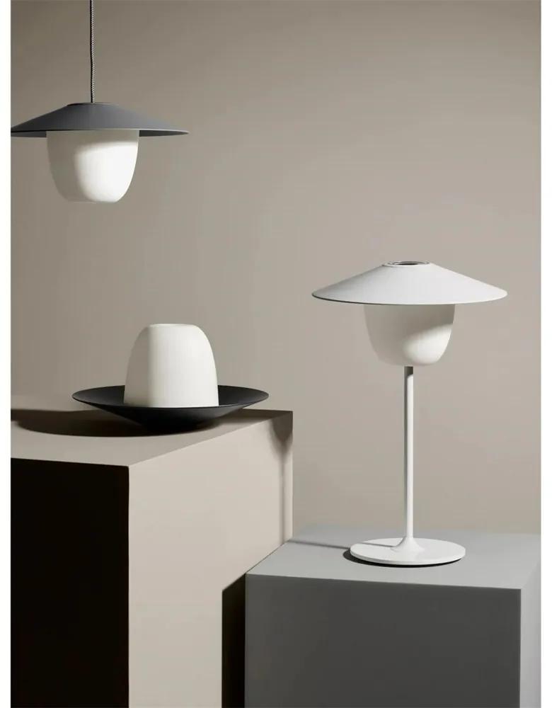 Blomus Prenosná LED lampa ANI LAMP teplá šedá