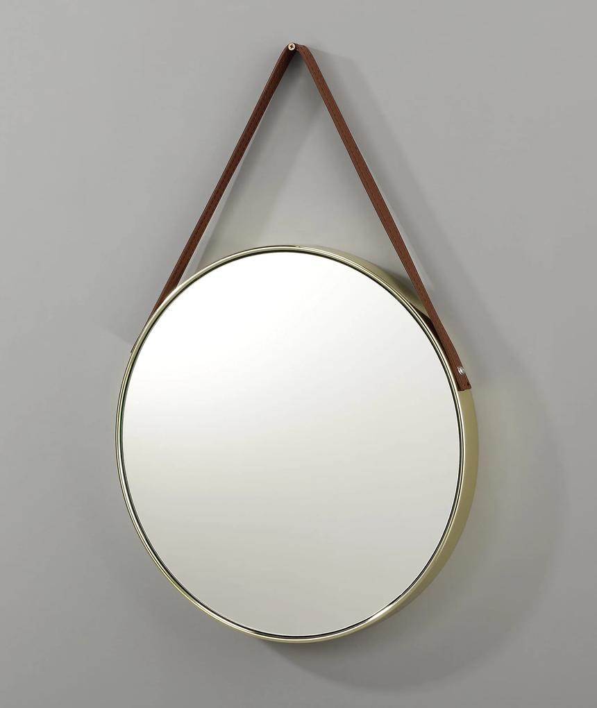 Bighome - Zrkadlo PORTAIT 45 cm - zlatá