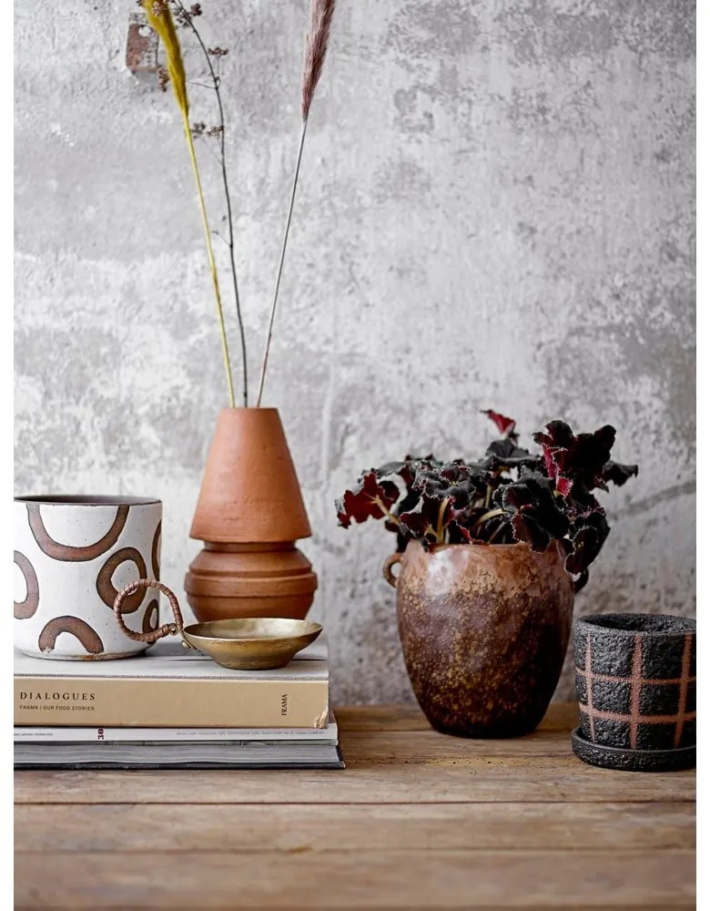 Kvetináč z terakoty Bloomingville Avo, ø 12 cm