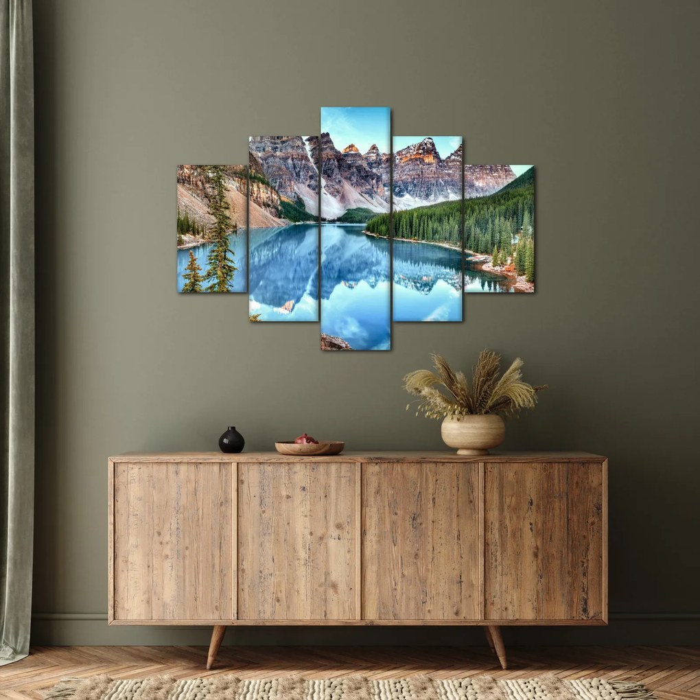Obraz - Moraine lake (150x105 cm)