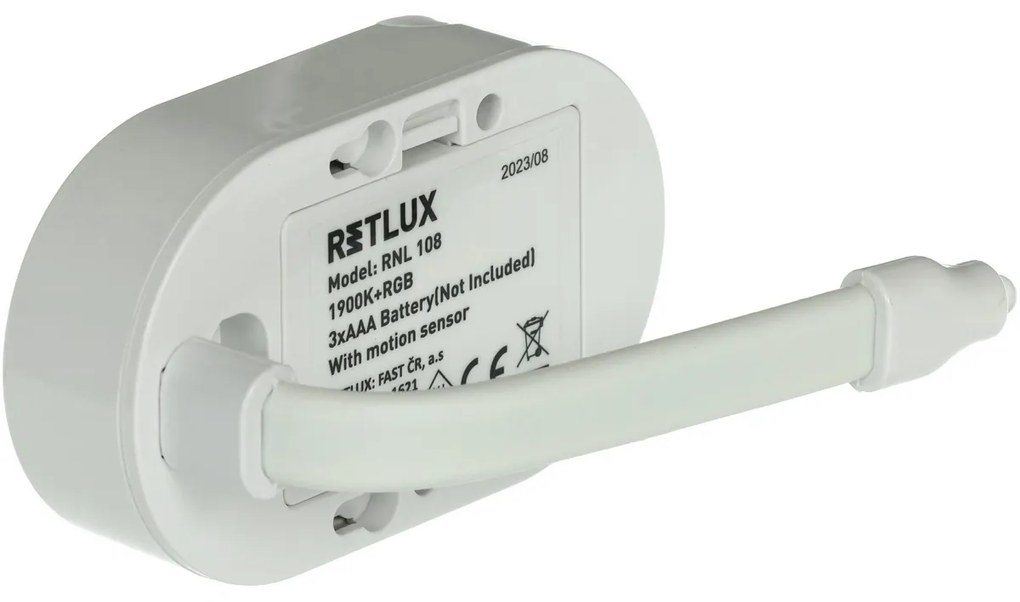 Retlux RNL 108 Nočné LED svetlo na toaletu, 5 lm