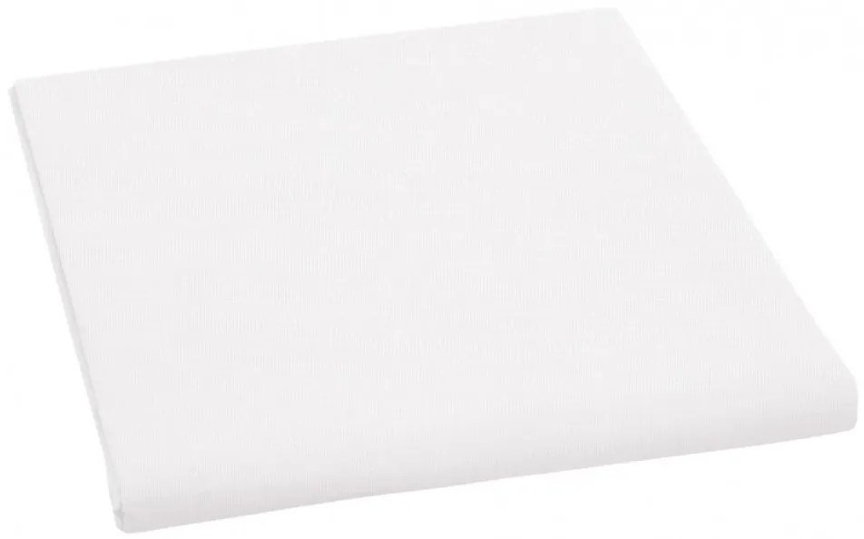 Hotelové dvojlôžkové prestieradlo bavlnené 145g/m2 biele 170x280 cm