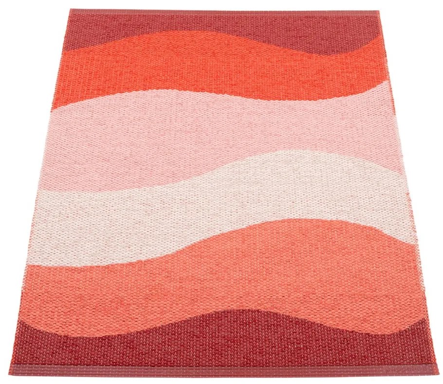 Červený vnútorný a vonkajší koberec 70x100 cm Urvi Fire – Pappelina