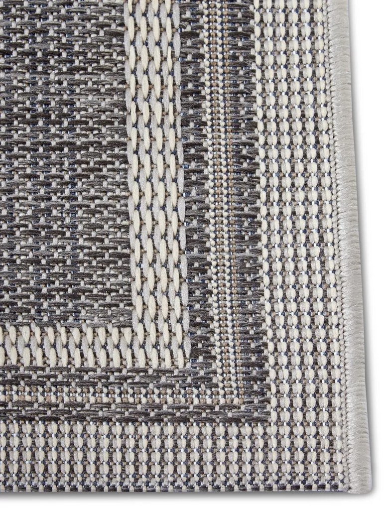 Hanse Home, Kusový koberec Clyde 105910 Cast Beige Grey – na von aj na doma, 76x150, šedá, chodba / predsieň