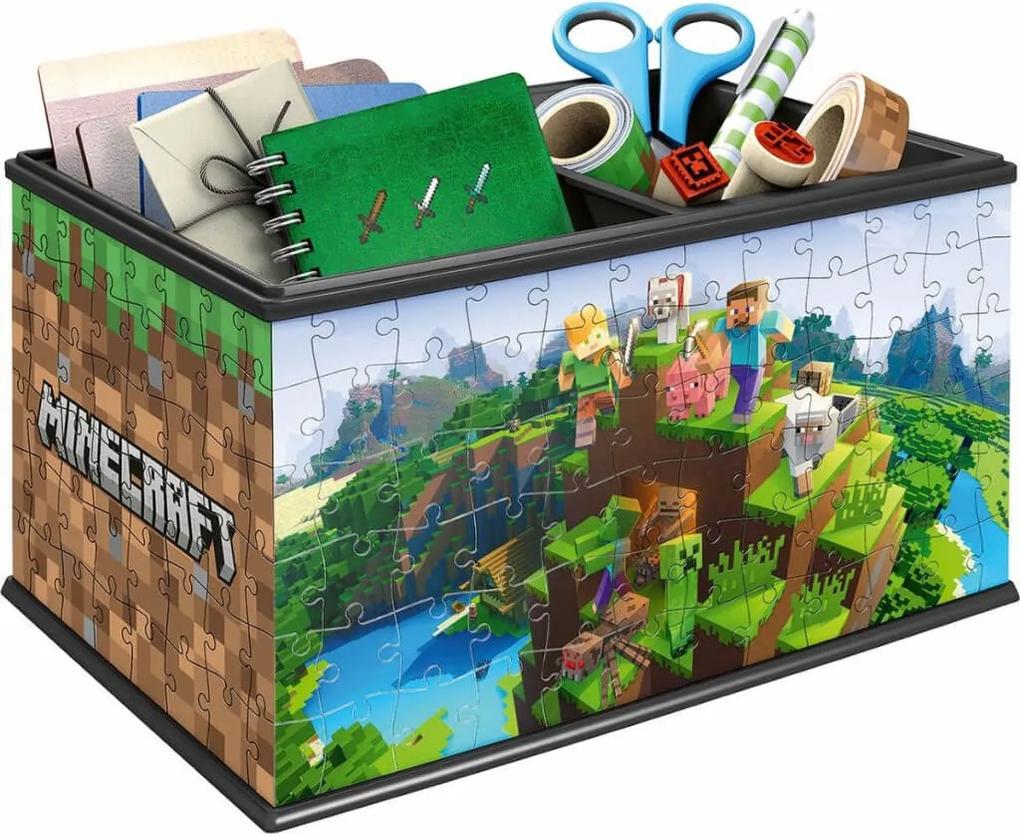 Ravensburger 3D puzzle Úložná krabica Minecraft 216 ks