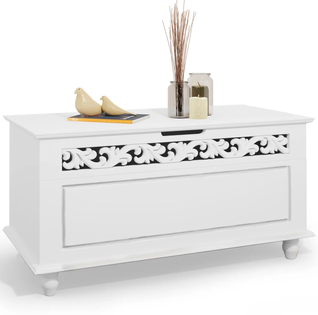 InternetovaZahrada Truhlica Decor 2 - biela