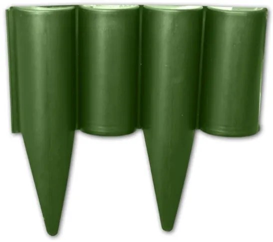 Bradas Záhradná palisáda plastová 2,5m Green PALGARDEN