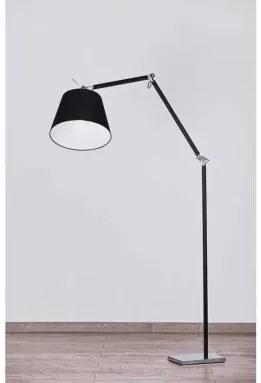 Dizajnová lampa Zyta čierne/strieborná