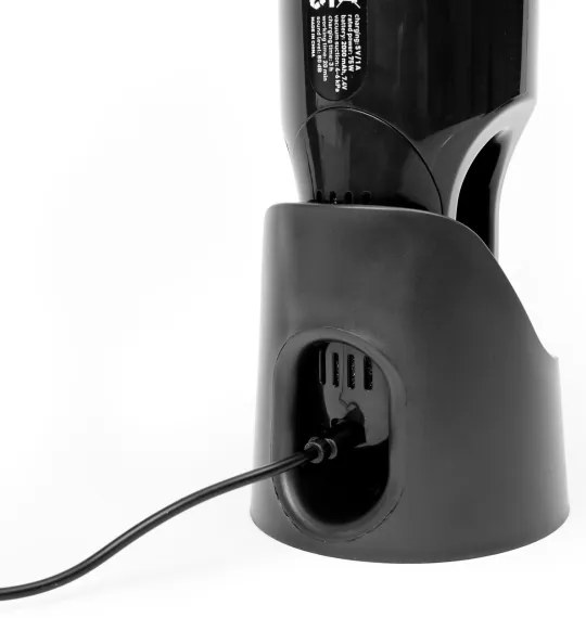 Prenosný nabíjací vysávač do auta 75W/2000 mAh čierna