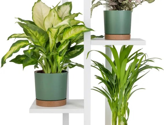 Stojan na kvety TOWER biely