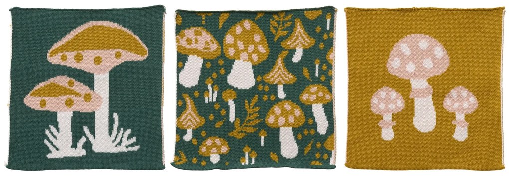 Ib Laursen Pletená hanrička Mushroom Motif A
