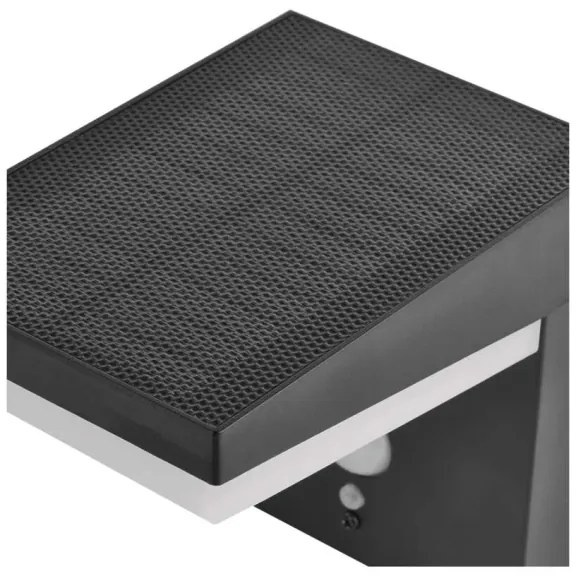LED solárne nástenné svietidlo so senzorom LED/4,4W/3,7V 2200 mAh IP44