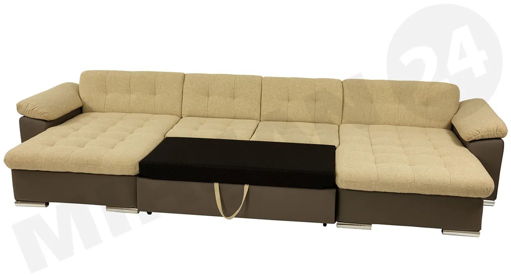 Rohová sedacia súprava Wicenza, Dostupné poťahy: ekokoža Soft 011 + Lux 06