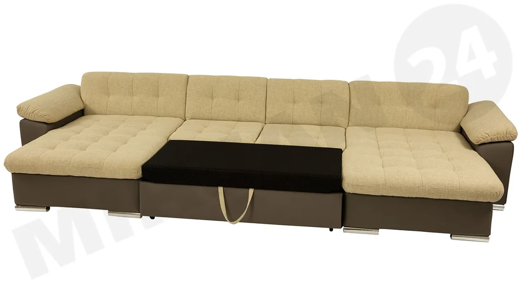 Rohová sedacia súprava Wicenza, Dostupné poťahy: ekokoža Soft 011 + Lux 06