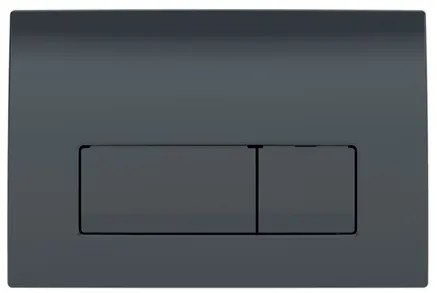 Geberit Delta50 ovládacie tlačidlo plast čierne 115.119.DW.1
