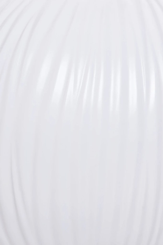 Dizajnový kvetináč VITRO, sklolaminát, priemer 50 cm, biely