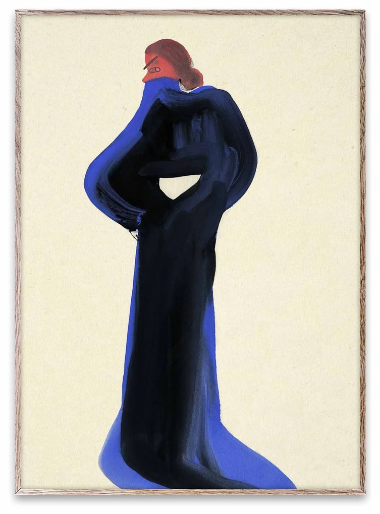 Plagát Back of a Dress 30 × 40 cm 30 × 40 cm