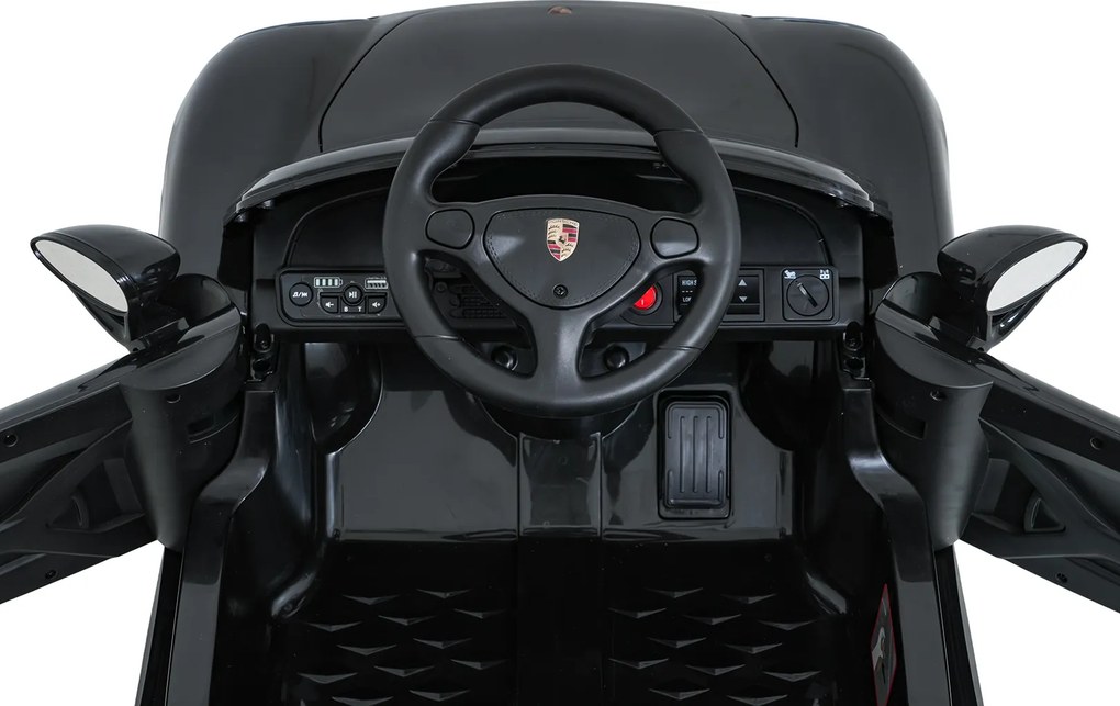 Ramiz Porsche 911 Carrera elektrické autíčko pre deti čierne