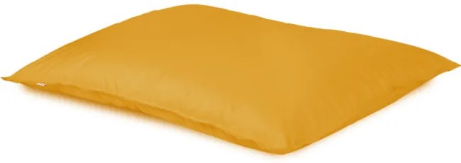 Vankúš na sedenie žltý nylon