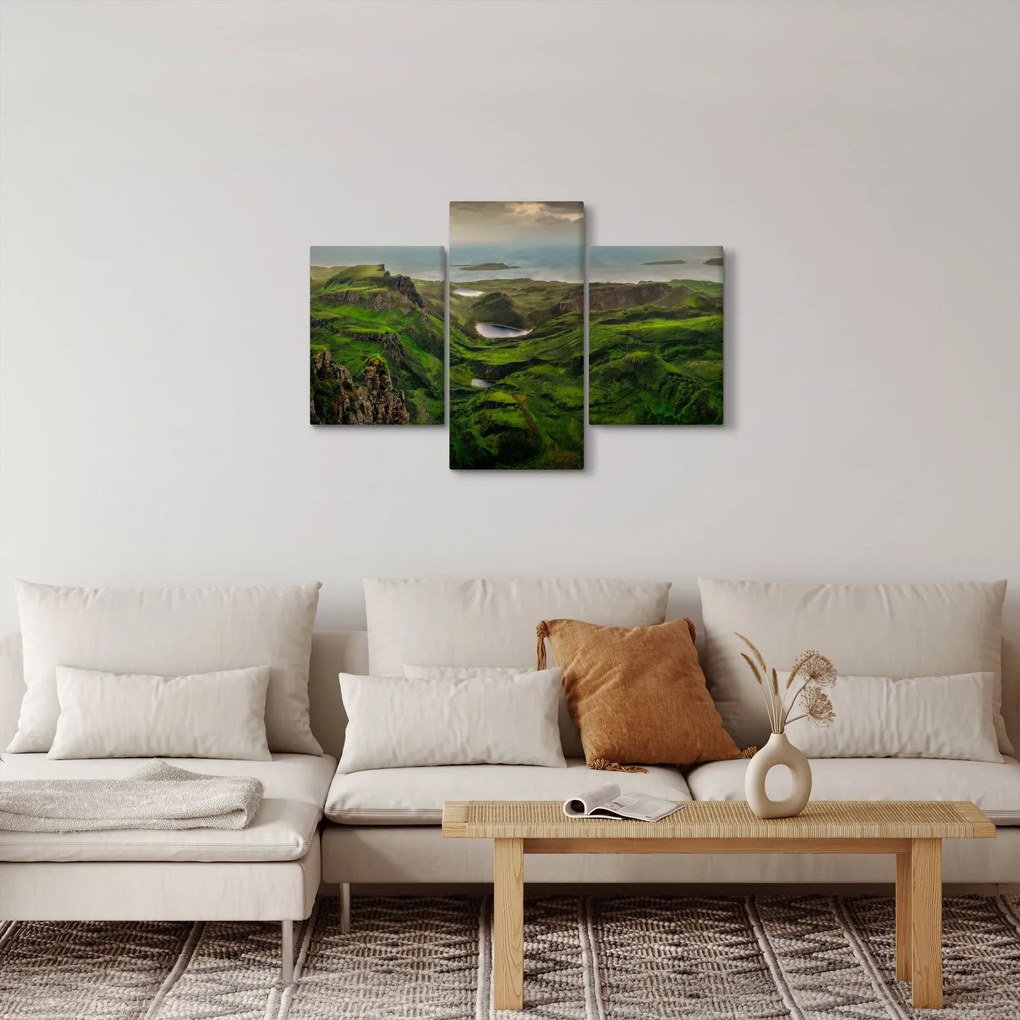 Obraz - Quiraing, Škótsko (90x60 cm)