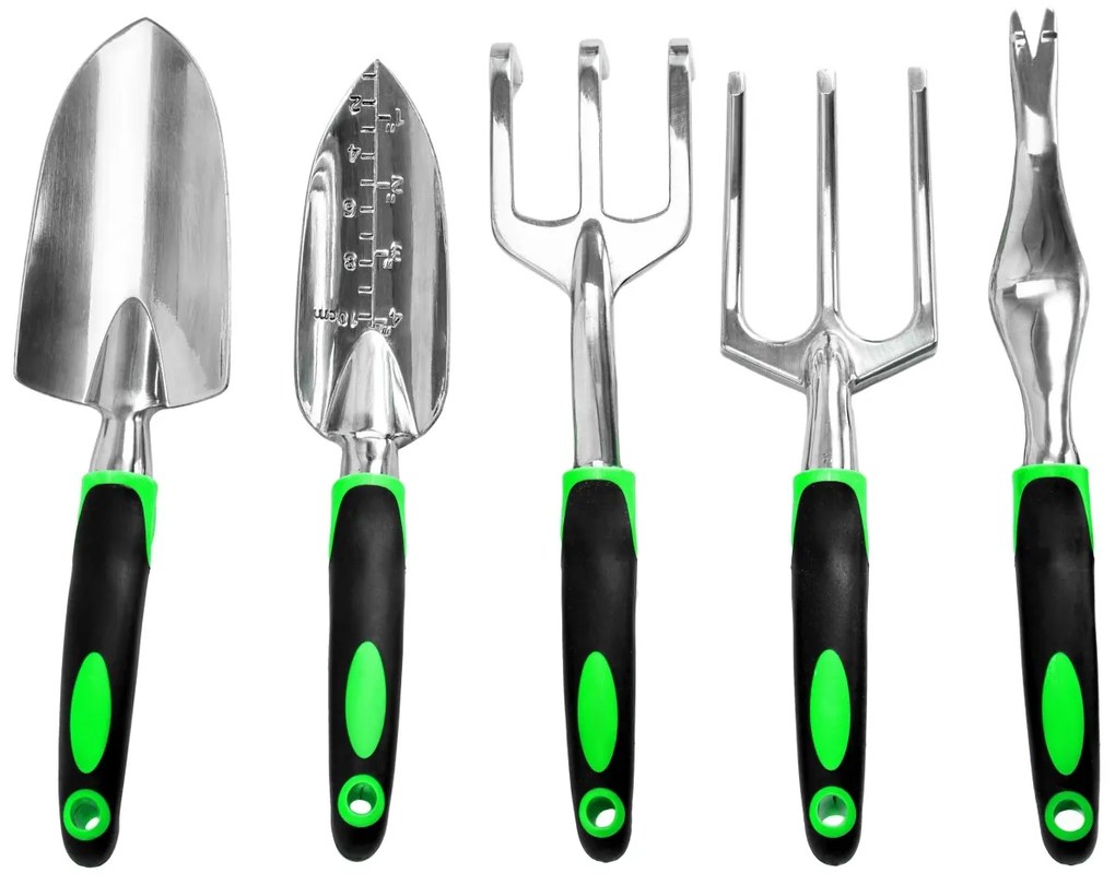 Súprava 5 ks záhradného náradia FUNAF zelená