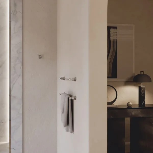 OMNIRES AL53216CR - Nástenný vešiak na uteráky ART LINE 65 cm lesklý chróm