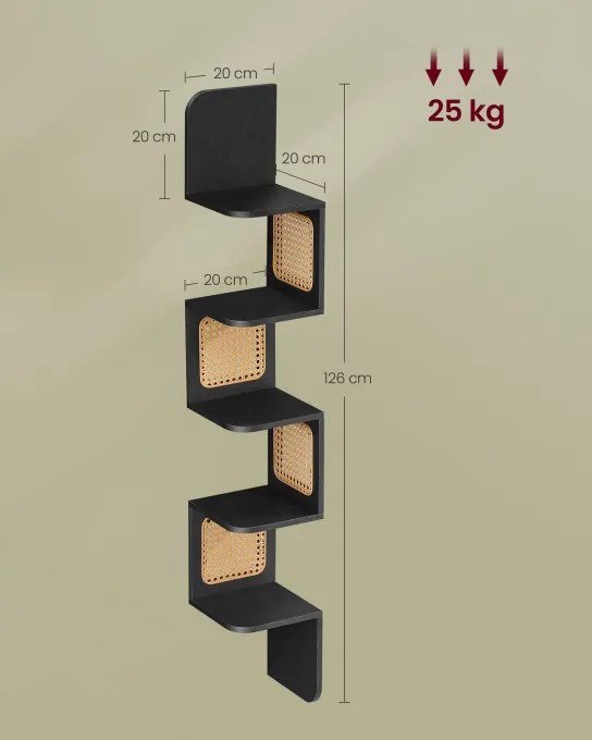 Rohová polica LLS582B21