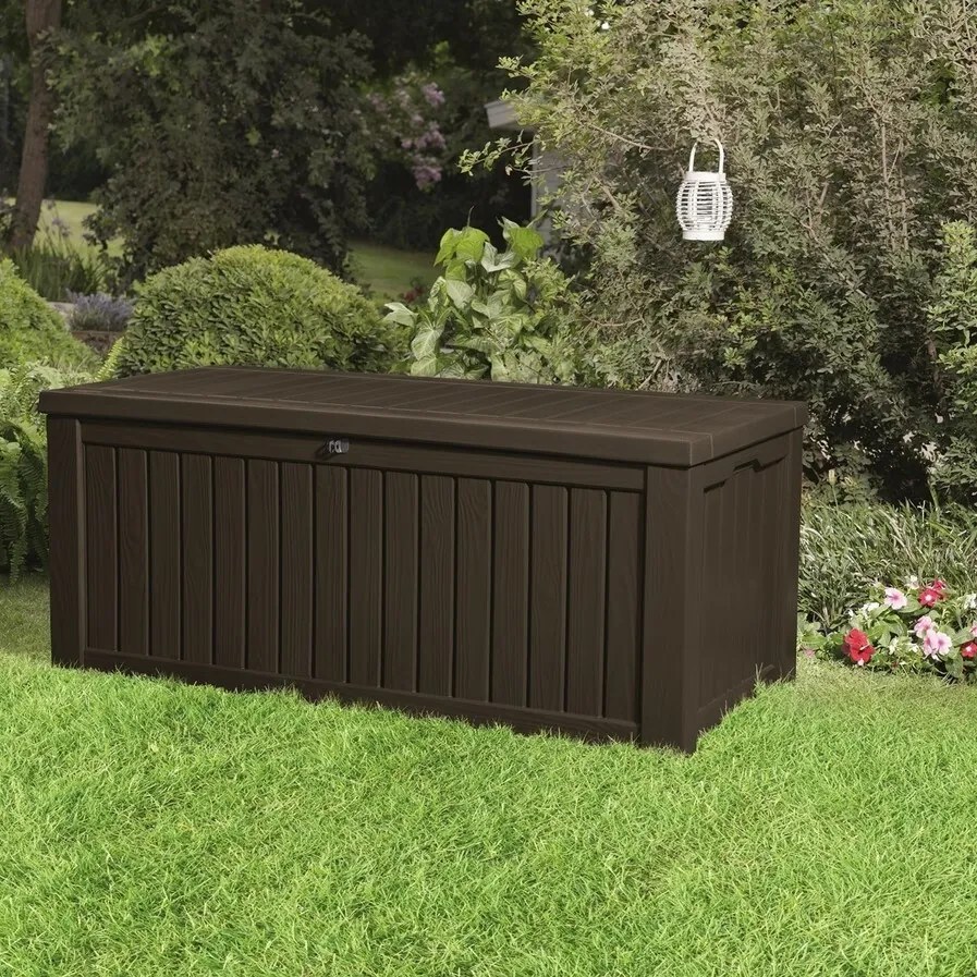Keter záhradný úložný box Rockwood 570 l, hnedá