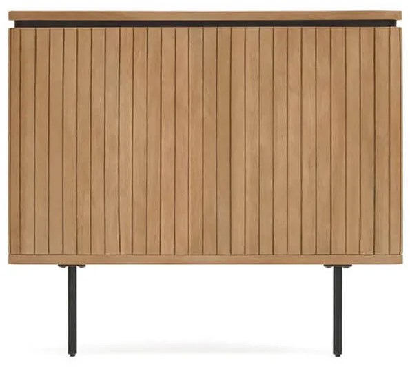 Čelo postele licia 110 x 95 cm prírodné MUZZA