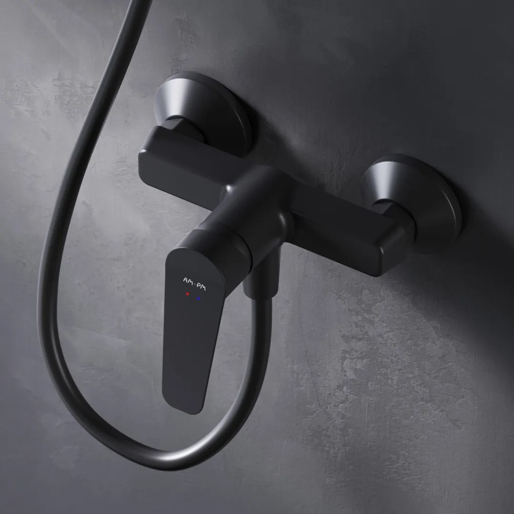 Sprchová batéria AM.PM Hit FTA20022 jednopáková, čierna