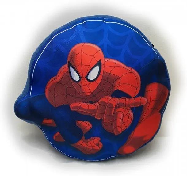 Jerry Fabrics Detský tvarovaný vankúšik 26x26 - Spiderman 01