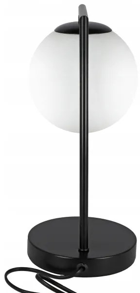 Stolová lampa 1xE27/40W/230V čierna/biela