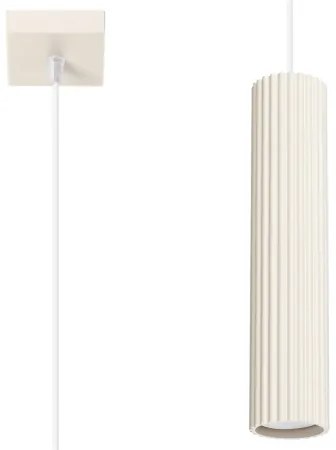 Brilagi - LED luster na lanku CRESTO 1xGU10/10W/230V krémový