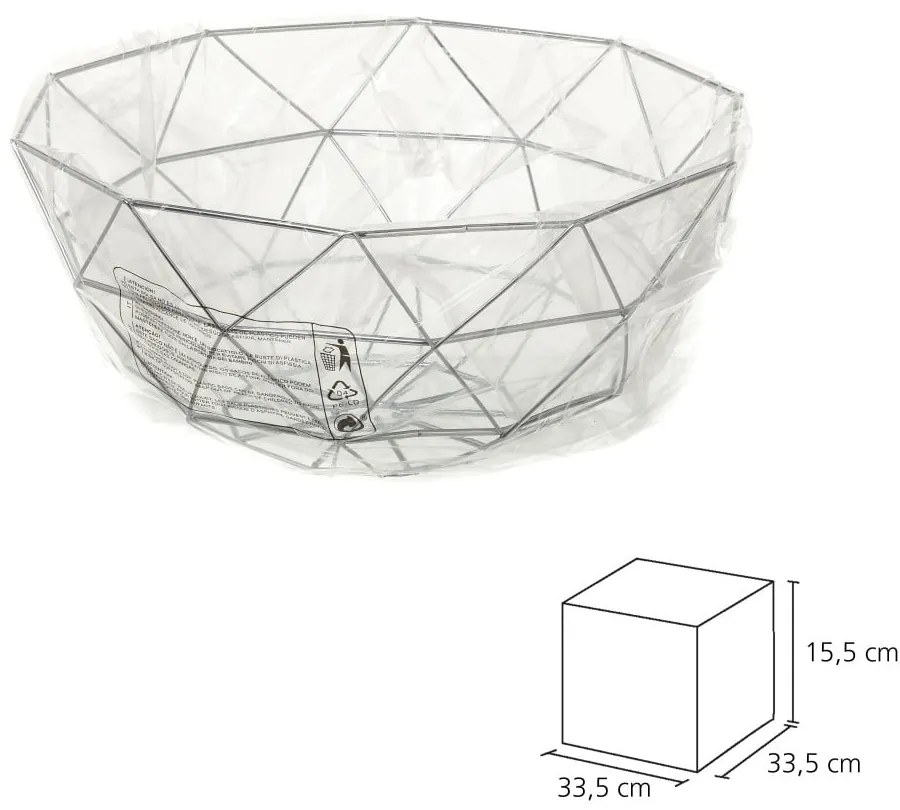 Kovový košík na ovocie – Casa Selección