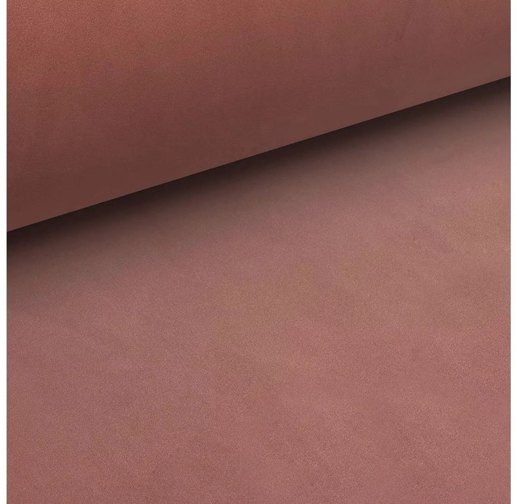 Dvoumístná pohovka Camellia samet starorůžová